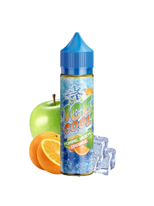 Pomme Verte Orange Ice Cool By Liquidarom 50ml - Lpvap.com
