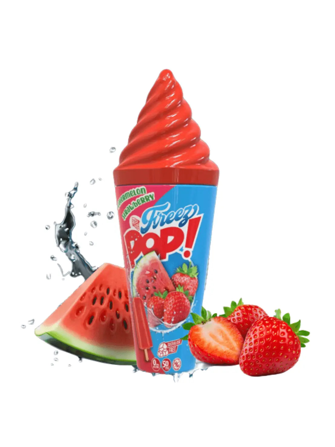 Pop Watermelon Strawberry - Vape Maker 50ml - Lpvap.com