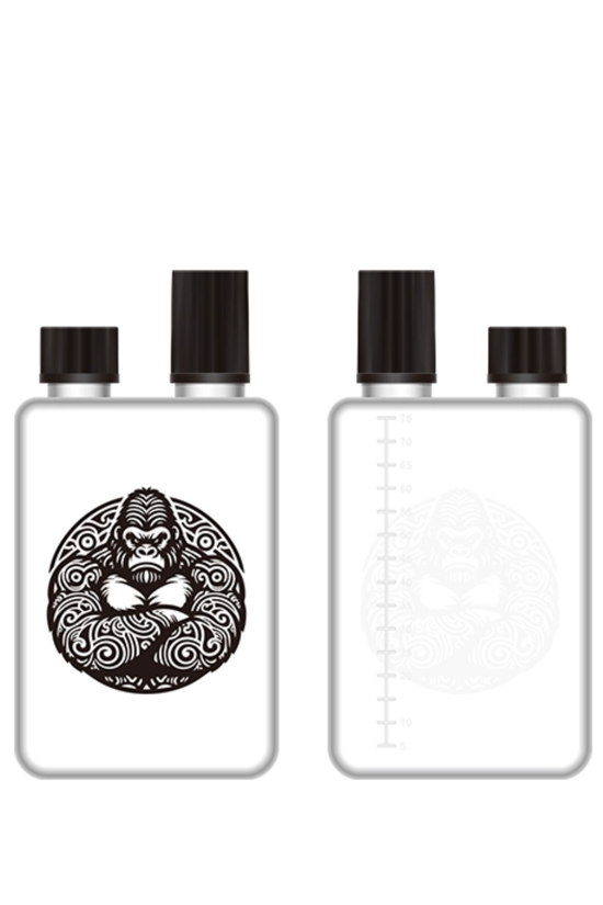 Bouteille Graduée Dualfill 75ml Tribal Gorilla