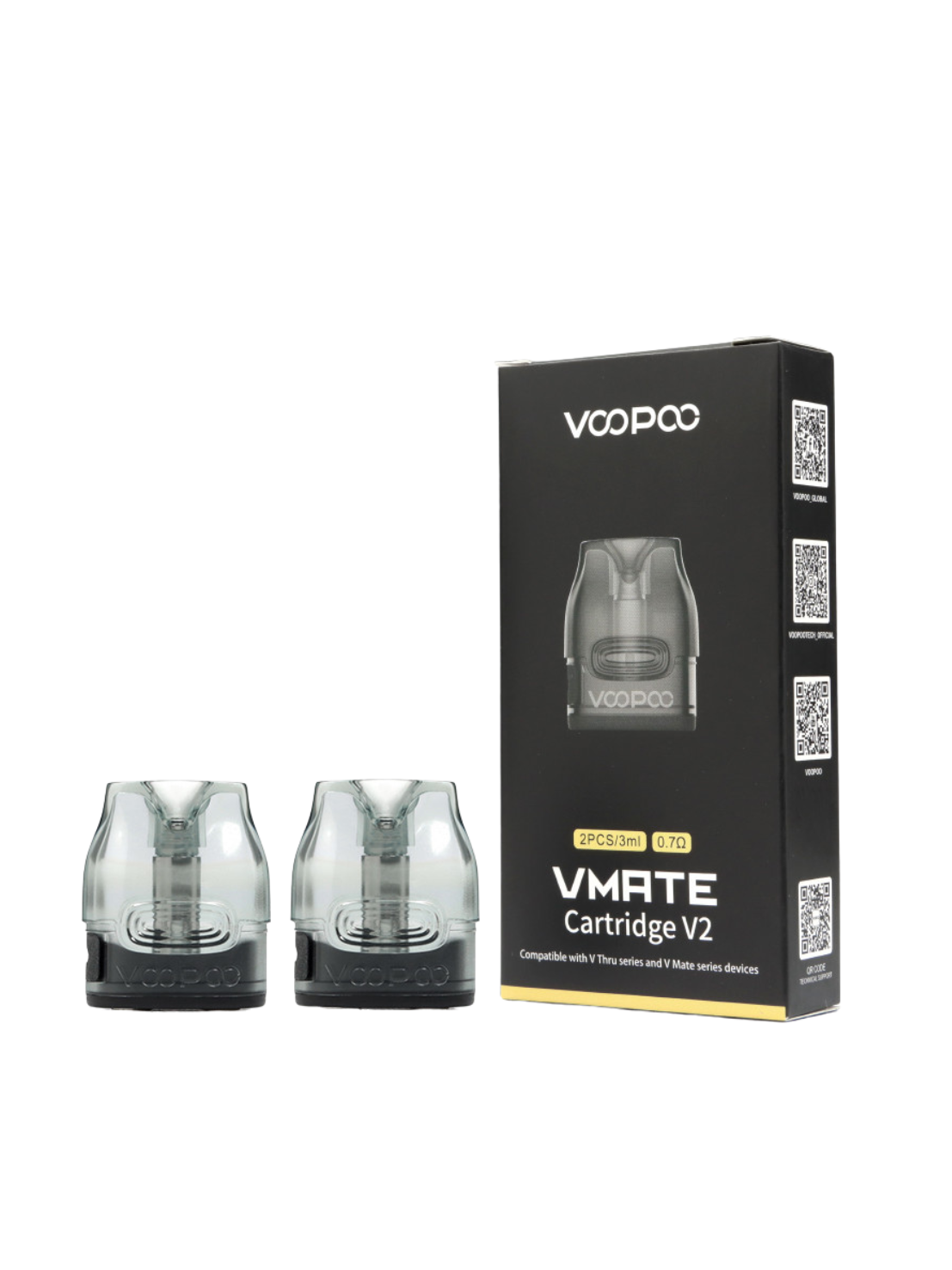 Cartouche VMate V2 Pack de 2 - Voopoo