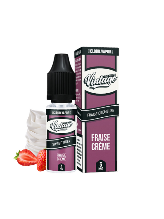 Fraise crème Vintage Cloud Vapor