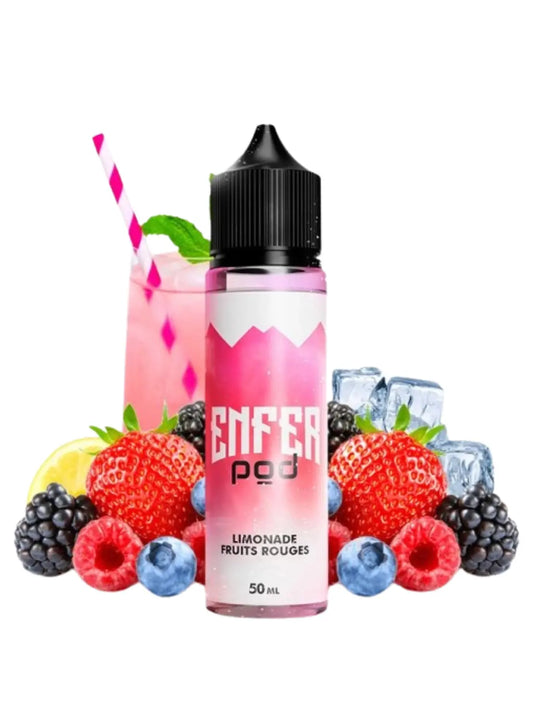 Limonade Fruits Rouges Enfer 50ml Lpvap.com Lpvap.com