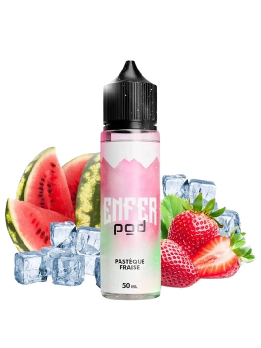 Pastèque Fraise Enfer 50ml Lpvap.com Lpvap.com