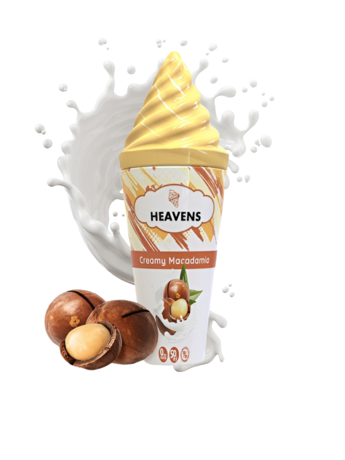 Creamy Macadamia E-cone Vape Maker 100ml