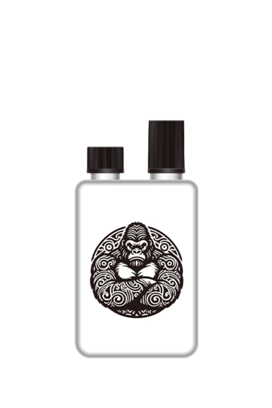 Bouteille Graduée Dualfill 75ml Tribal Gorilla