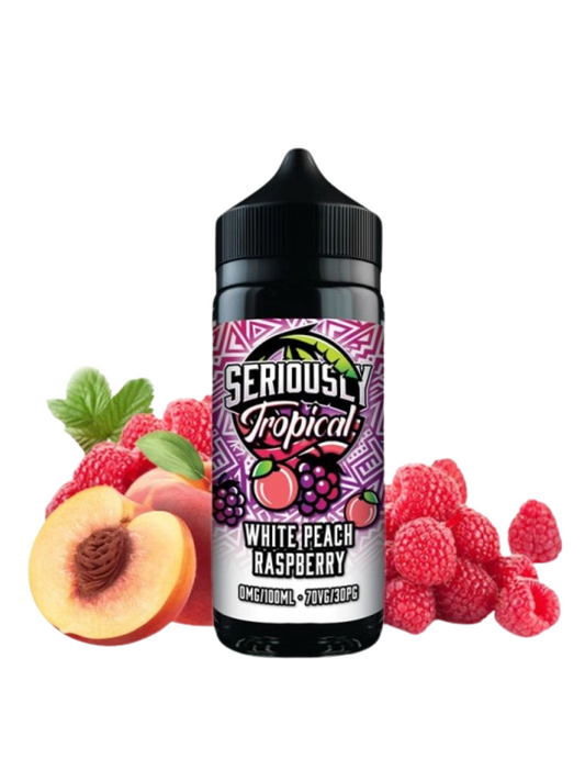 White Peach Raspberry Seriously Tropical 100ml