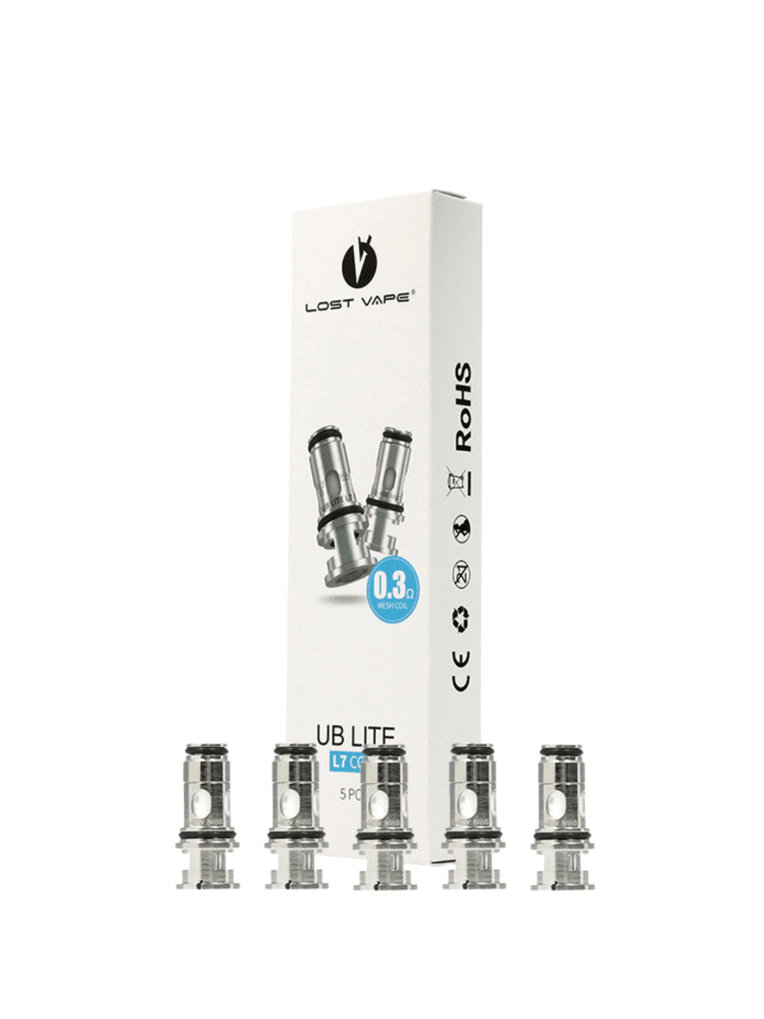 Résistances UB Lite (5pcs) - Lost Vape - Lpvap.com