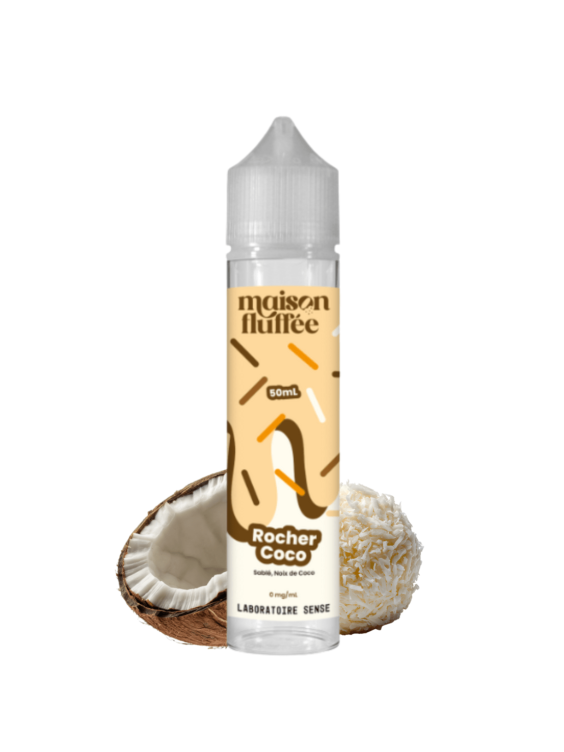 Rocher Coco Maison Fluffée Sense 50ml - Lpvap.com