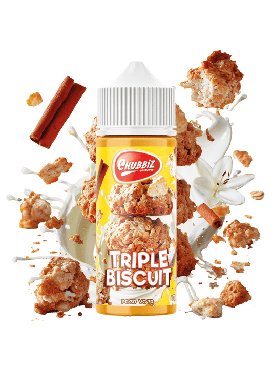 Triple Biscuit Chubbiz 100ml - Lpvap.com